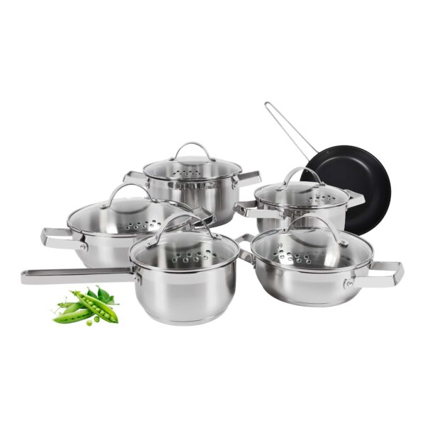 Batería de Cocina Inducción 6 Piezas Prime Inox Collection