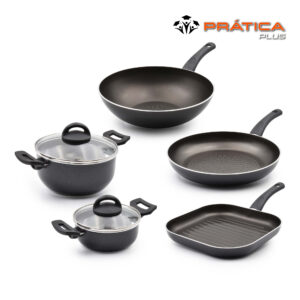 Batería de Cocina Inducción 5 Piezas Estudiantes