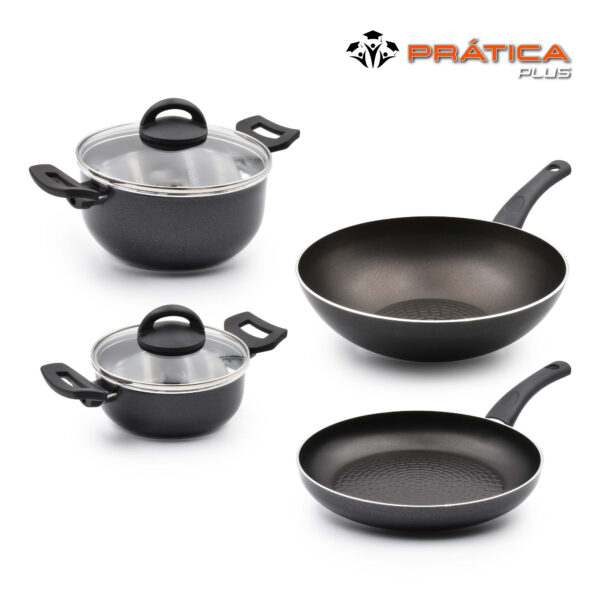 Batería de Cocina Inducción 4 Piezas Estudiantes