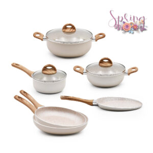 Batería de Cocina Inducción 6 Piezas Spring
