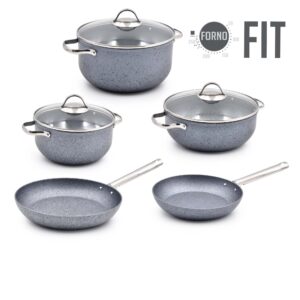 Batería de Cocina Inducción 5 Piezas Forno F.I.T.